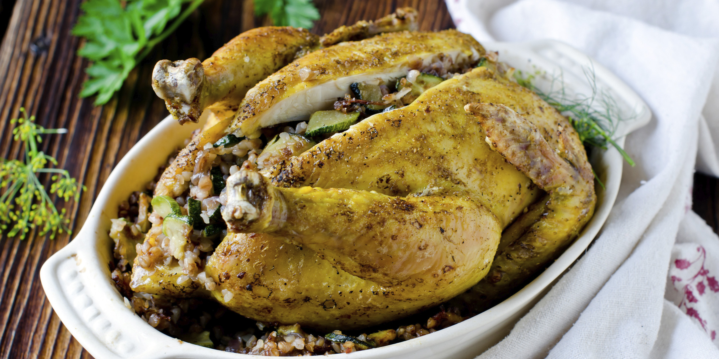 Как приготовить Как приготовить курицу с картошкой в духовке рецепт пошагово