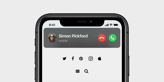 Как добавить фото для контакта на iPhone (на весь экран при звонке)