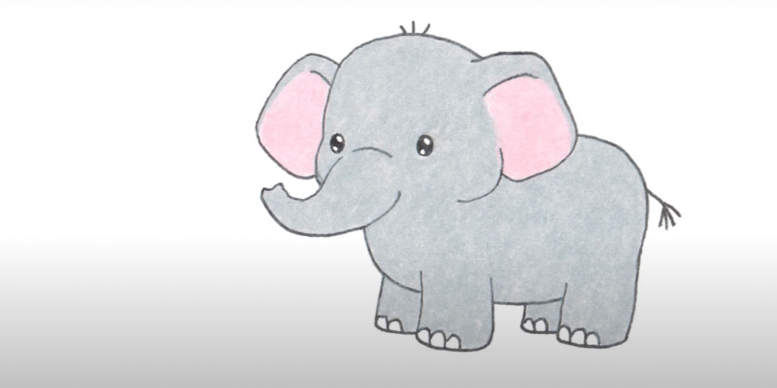 Как нарисовать слона ребенку и взрослому Лайфхакер