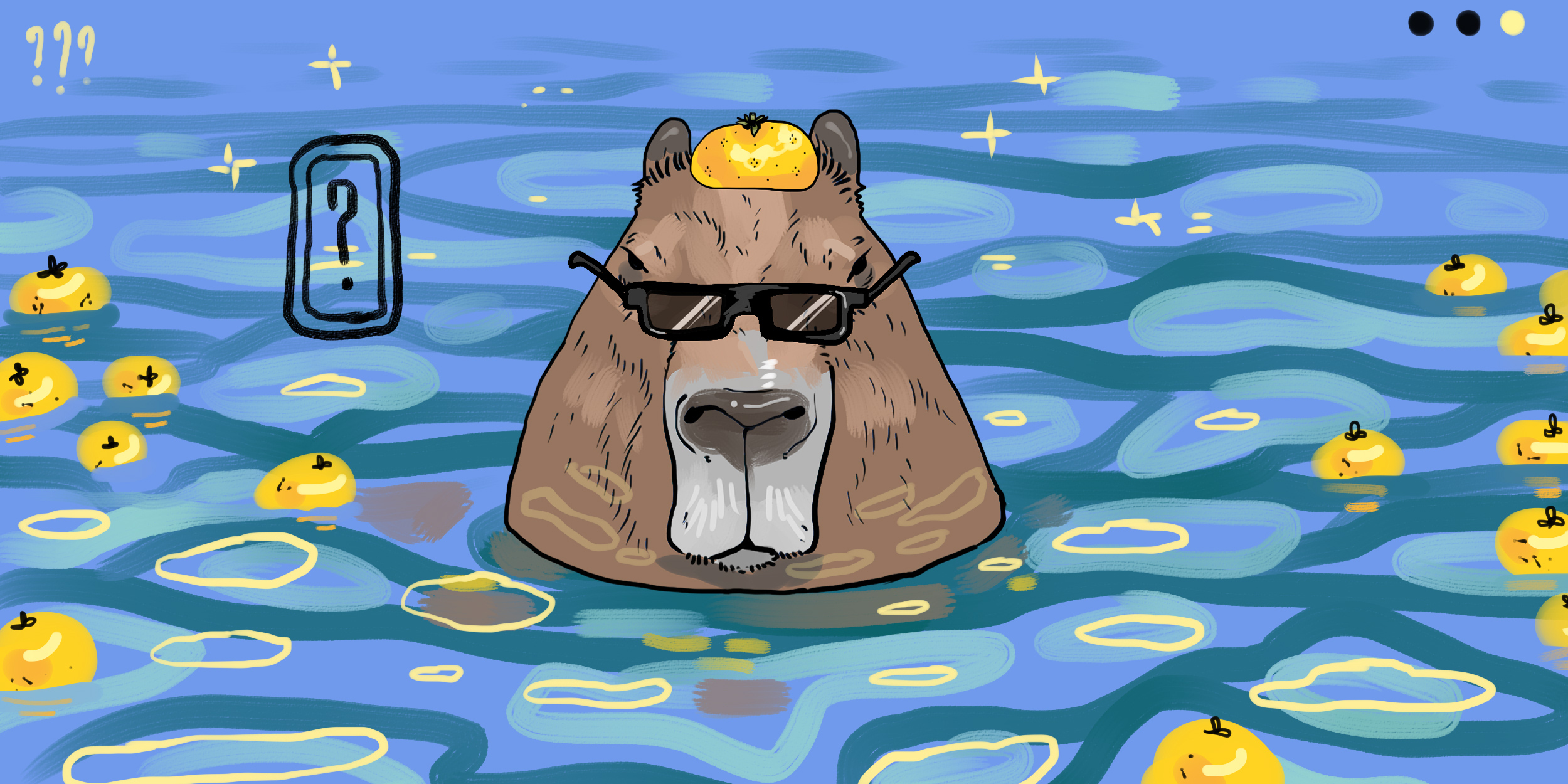 The one piece is real Capybara