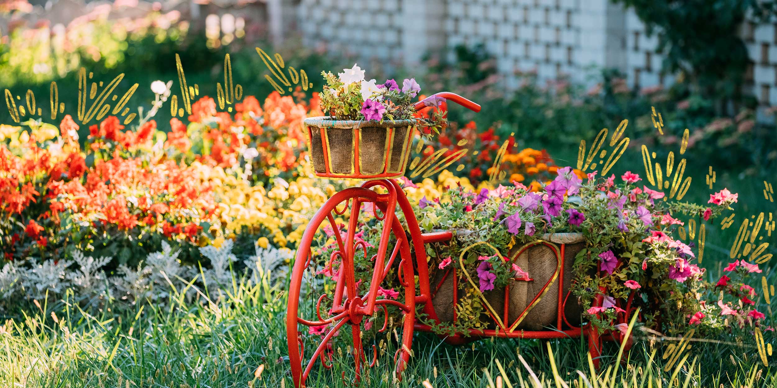 Сад / огород - подставка для цветов