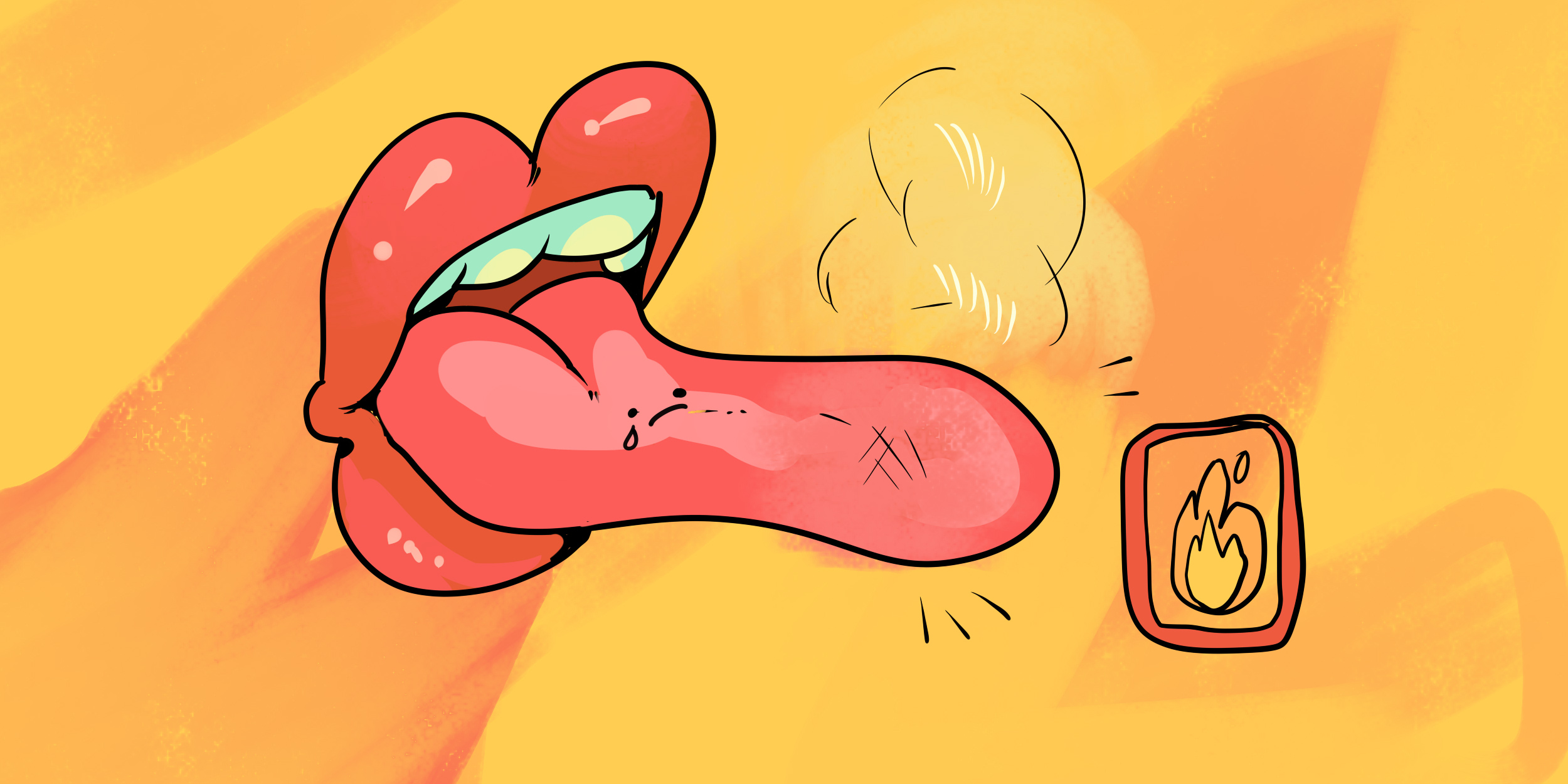 Синдром жжения в полости рта: как погасить пламя