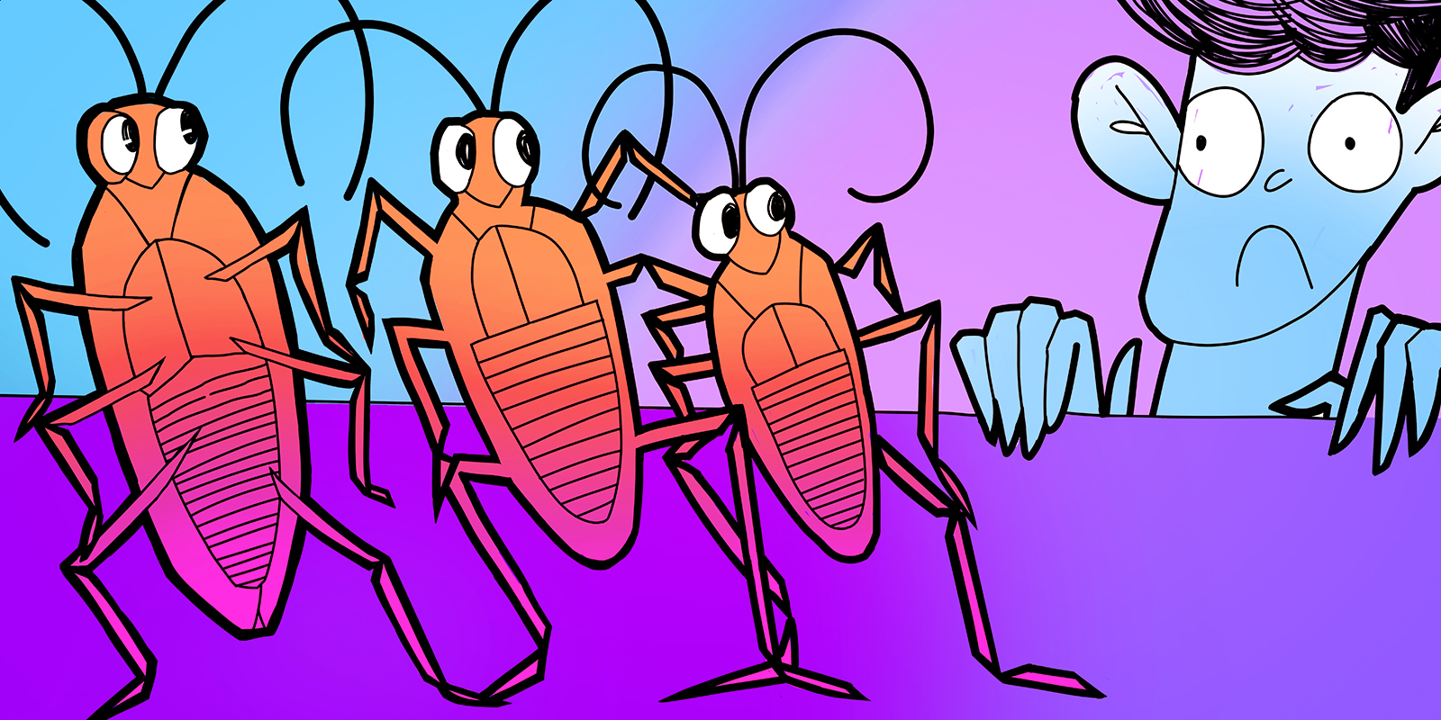 Кусаются ли тараканы, и может ли таракан залезть в ухо?