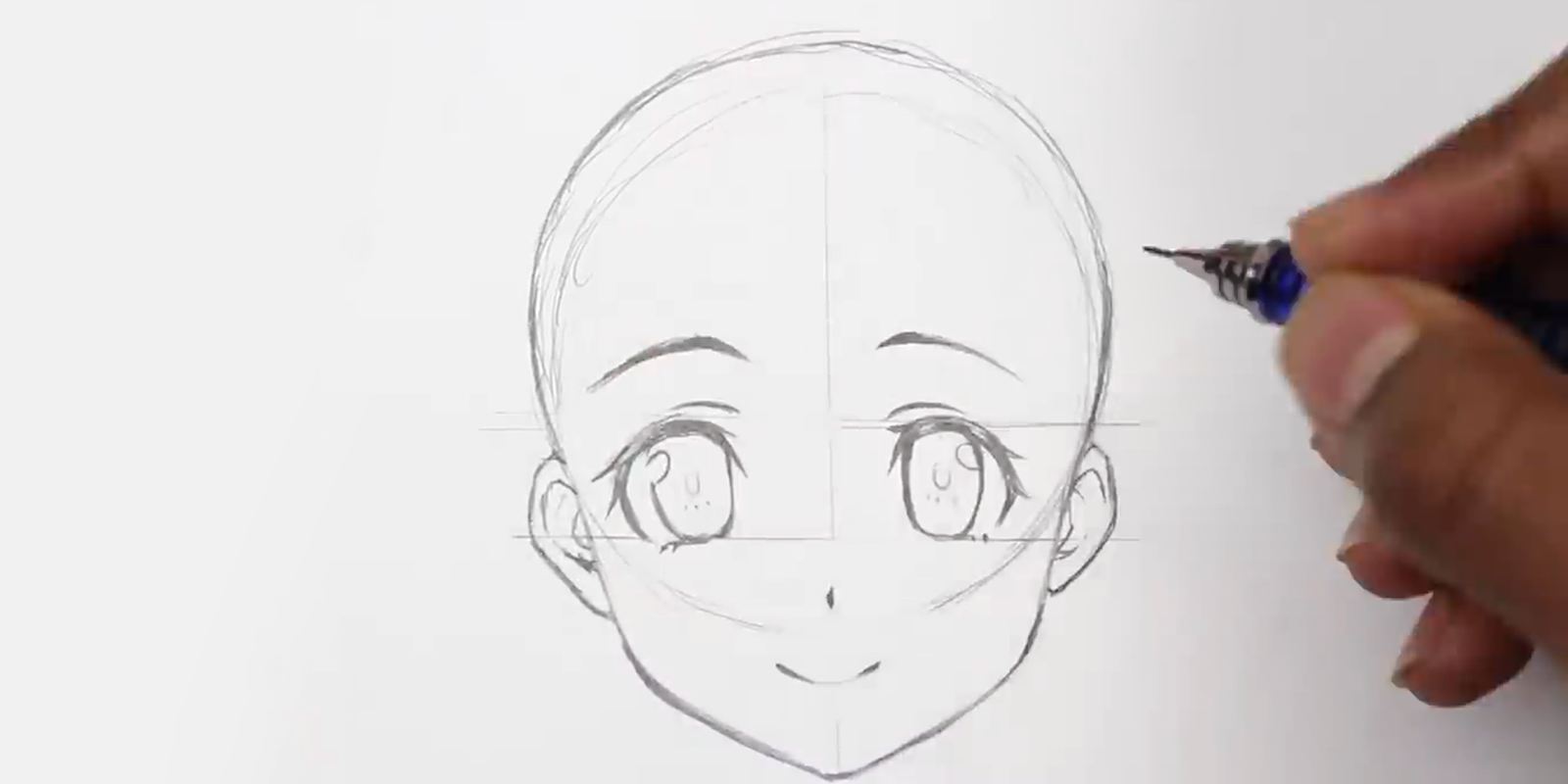 Как Нарисовать Лицо Человека Аниме (52 Фото)