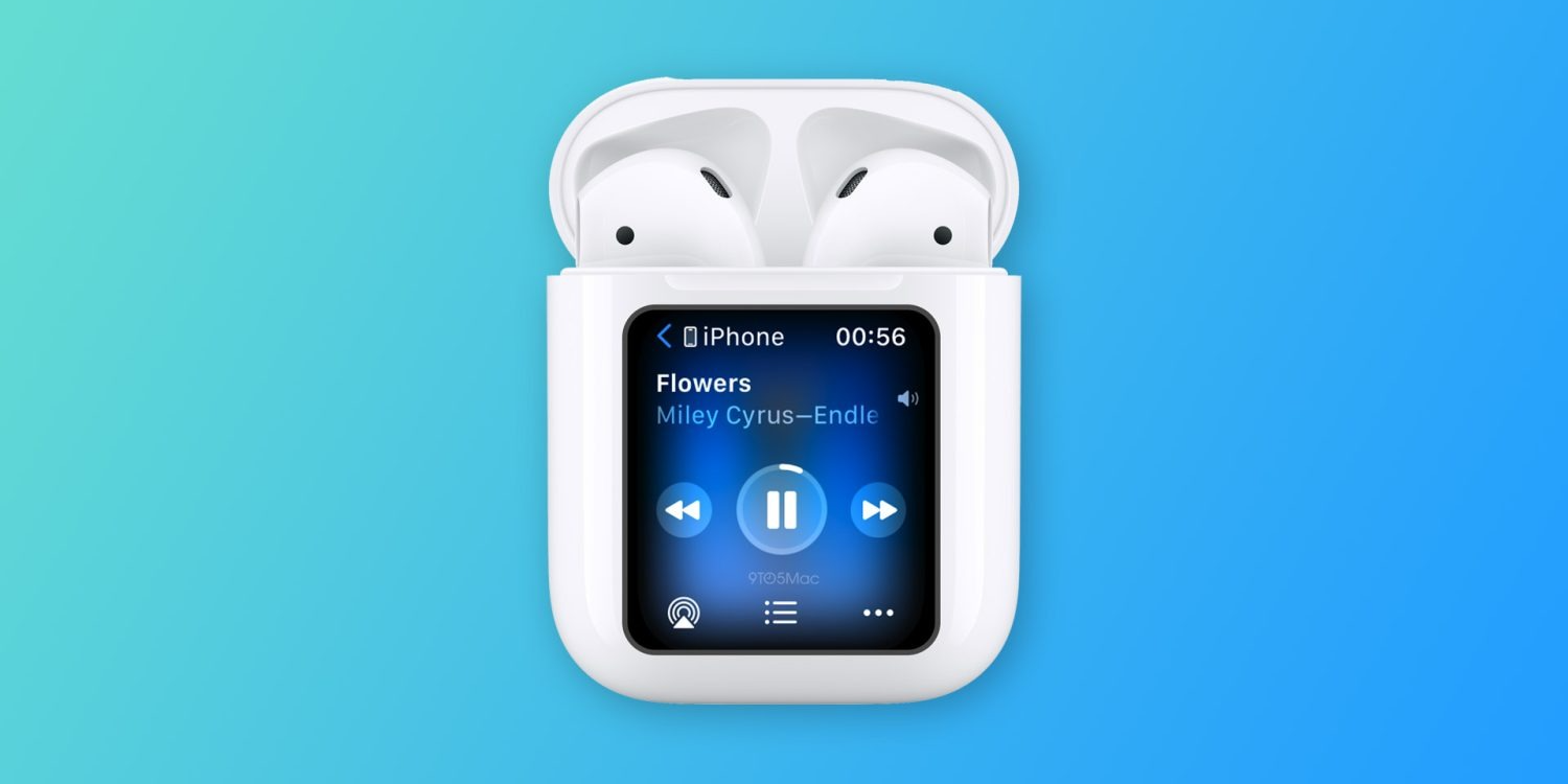 Как у iPod nano: футляр AirPods может получить сенсорный экран - Лайфхакер