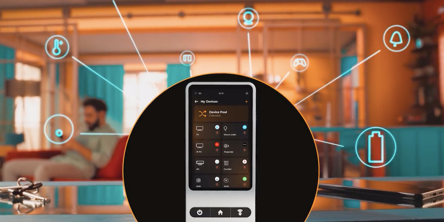 Представлен пульт Haptique RS90 для управления сразу всеми устройствами  умного дома — Лайфхакер