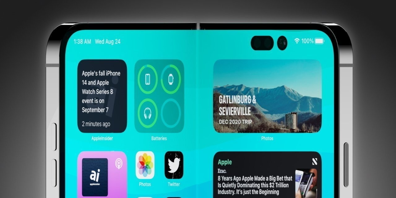 Складной iPhone выйдет в 2026-м и получит 7,9-дюймовый экран в стиле Huawei  Mate Xs 2 - Лайфхакер