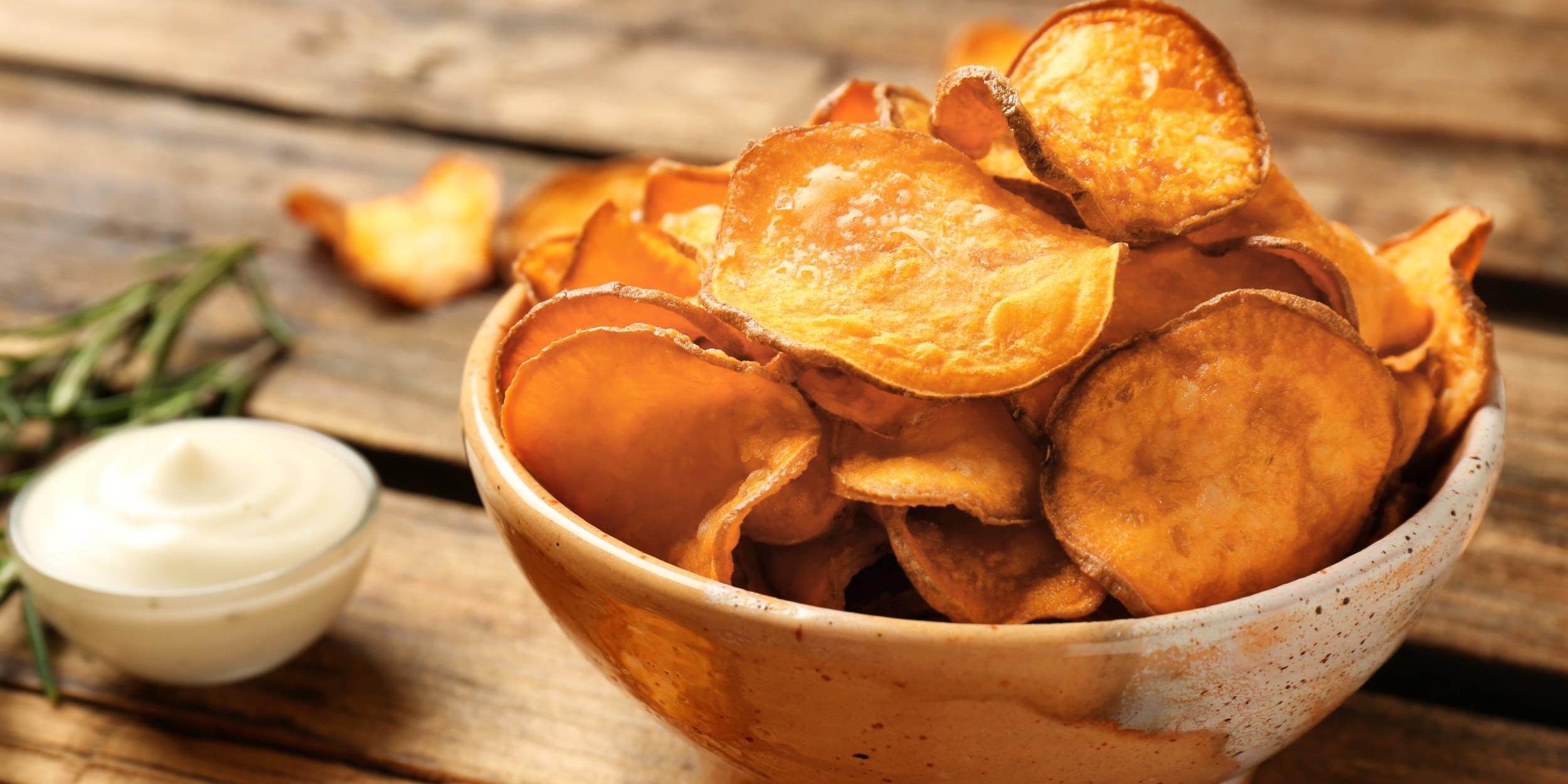 Домашние картофельные чипсы (в духовке)